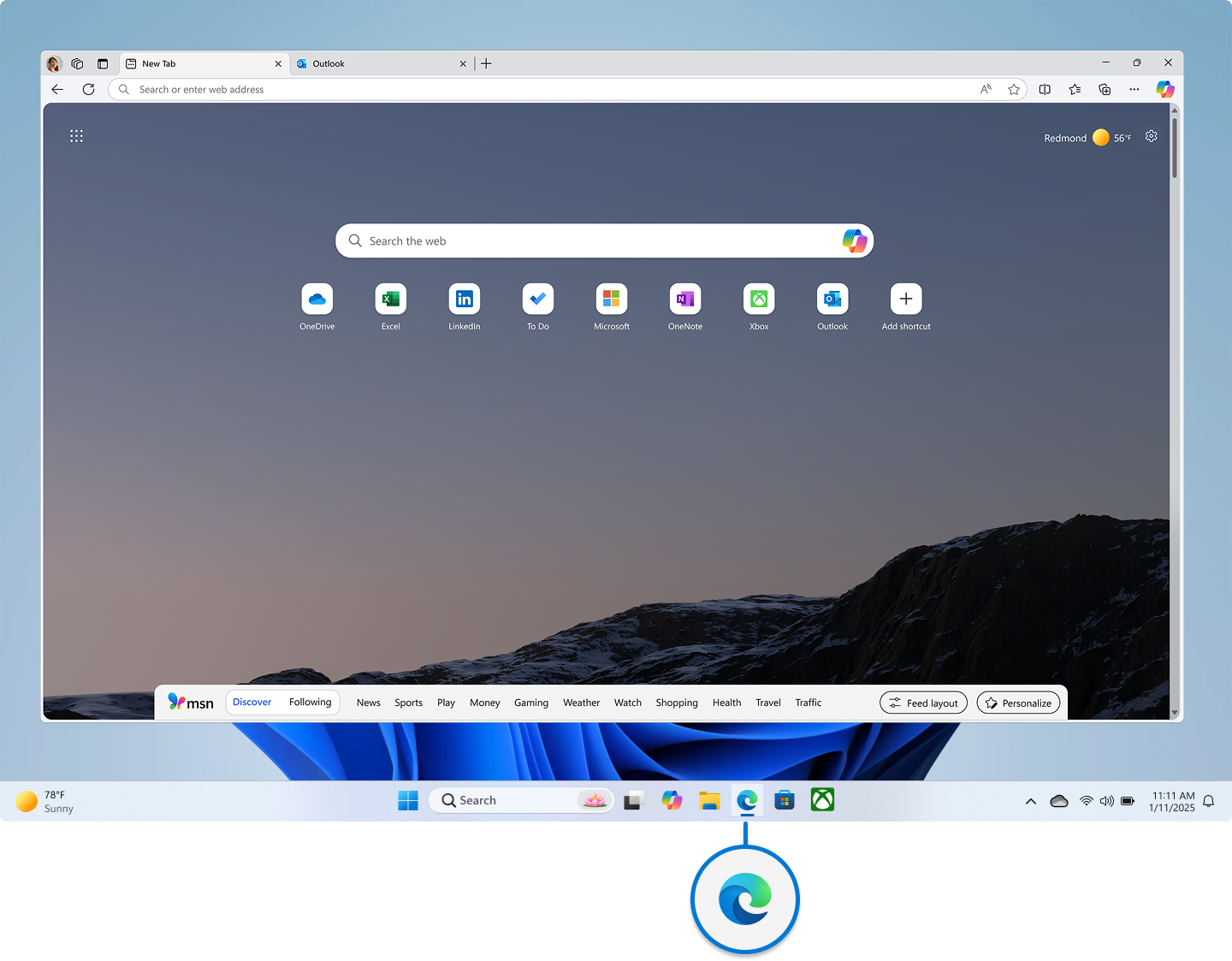Microsoft Edge browser