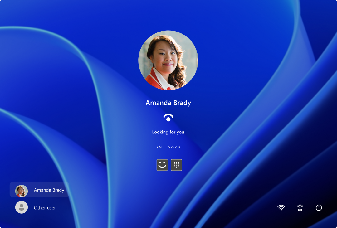 Windows 11 lock screen